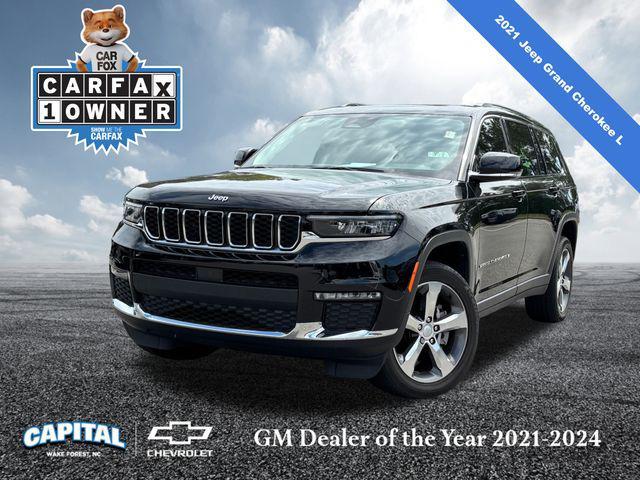 used 2021 Jeep Grand Cherokee L car, priced at $31,800