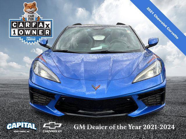 used 2021 Chevrolet Corvette car, priced at $70,500