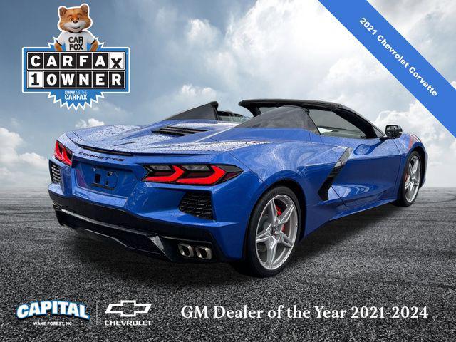 used 2021 Chevrolet Corvette car, priced at $70,500