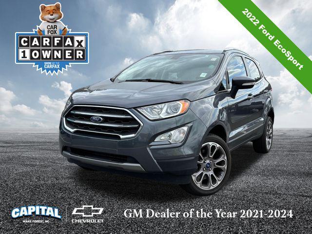 used 2022 Ford EcoSport car, priced at $19,300