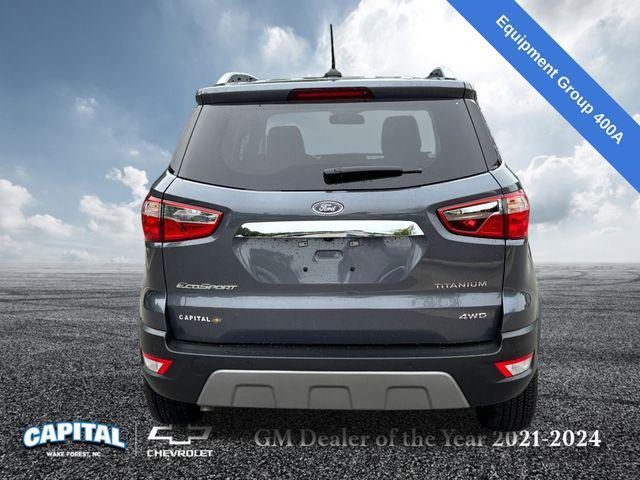 used 2022 Ford EcoSport car, priced at $17,600