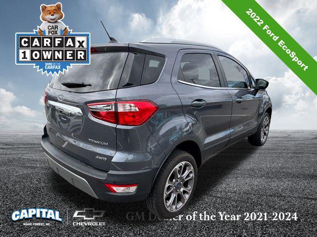 used 2022 Ford EcoSport car, priced at $19,300