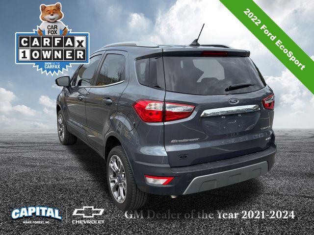 used 2022 Ford EcoSport car, priced at $19,300