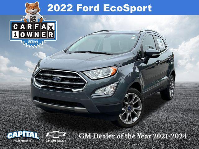 used 2022 Ford EcoSport car, priced at $17,600