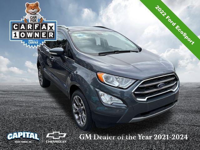 used 2022 Ford EcoSport car, priced at $19,300