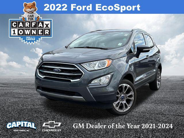 used 2022 Ford EcoSport car, priced at $17,600