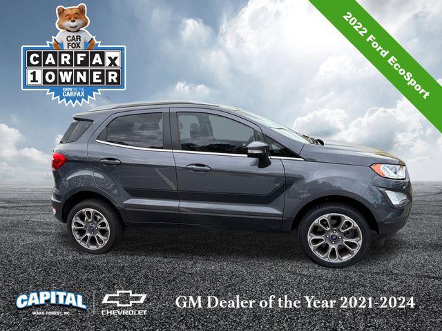 used 2022 Ford EcoSport car, priced at $19,300
