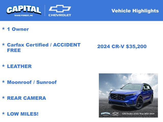 used 2024 Honda CR-V Hybrid car, priced at $35,200