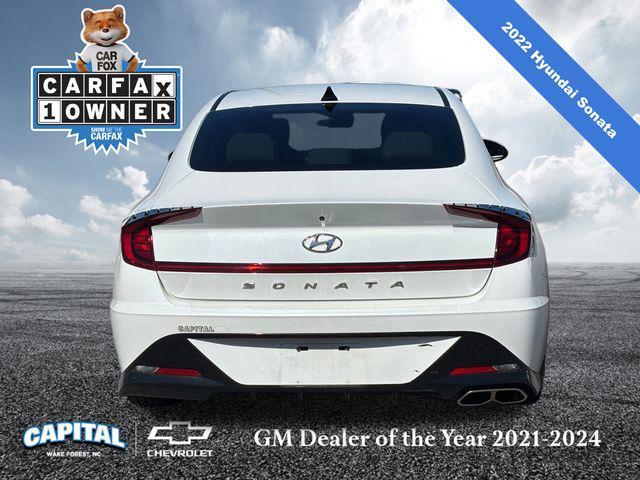 used 2022 Hyundai Sonata car, priced at $19,400