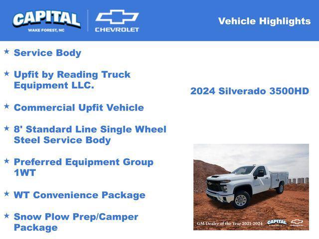new 2024 Chevrolet Silverado 3500 car, priced at $62,435