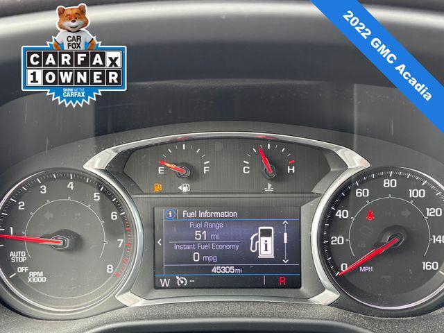 used 2022 GMC Acadia car, priced at $26,500