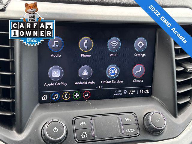 used 2022 GMC Acadia car, priced at $26,500