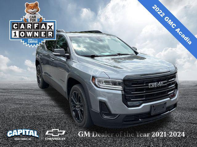 used 2022 GMC Acadia car, priced at $26,500