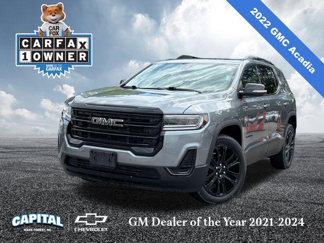 used 2022 GMC Acadia car, priced at $26,500