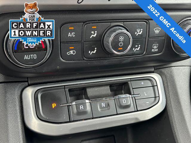 used 2022 GMC Acadia car, priced at $26,500