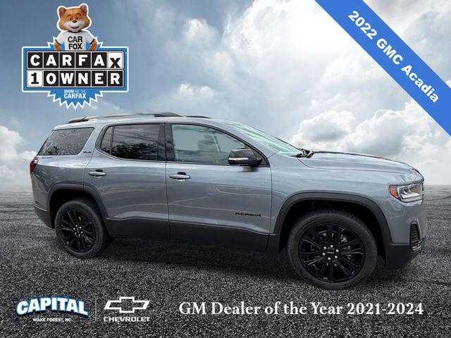 used 2022 GMC Acadia car, priced at $26,500