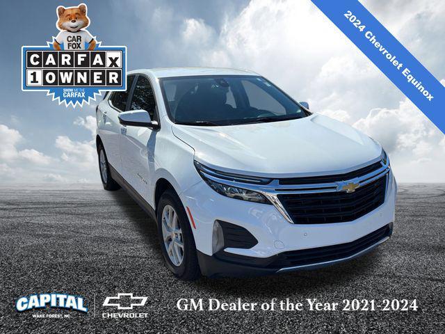 used 2024 Chevrolet Equinox car, priced at $25,800