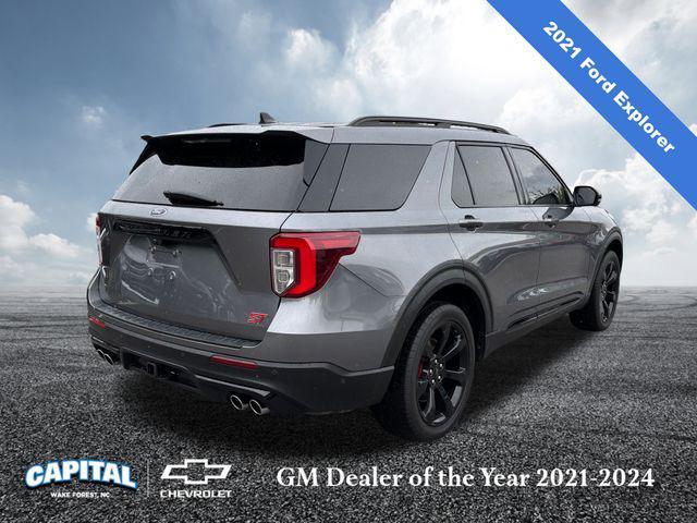 used 2021 Ford Explorer car, priced at $35,200