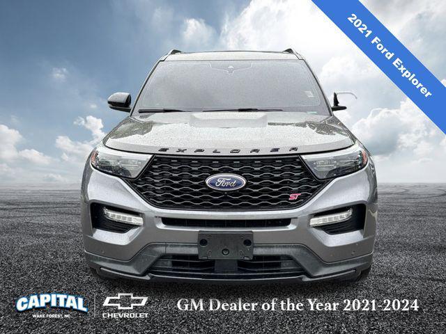 used 2021 Ford Explorer car, priced at $35,200