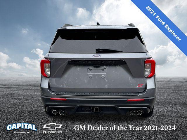 used 2021 Ford Explorer car, priced at $35,200