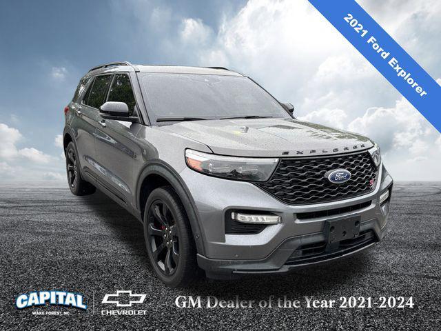 used 2021 Ford Explorer car, priced at $35,200