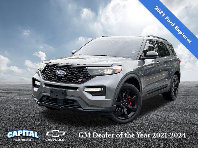 used 2021 Ford Explorer car, priced at $35,200