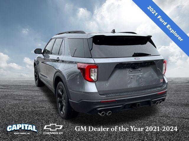 used 2021 Ford Explorer car, priced at $35,200