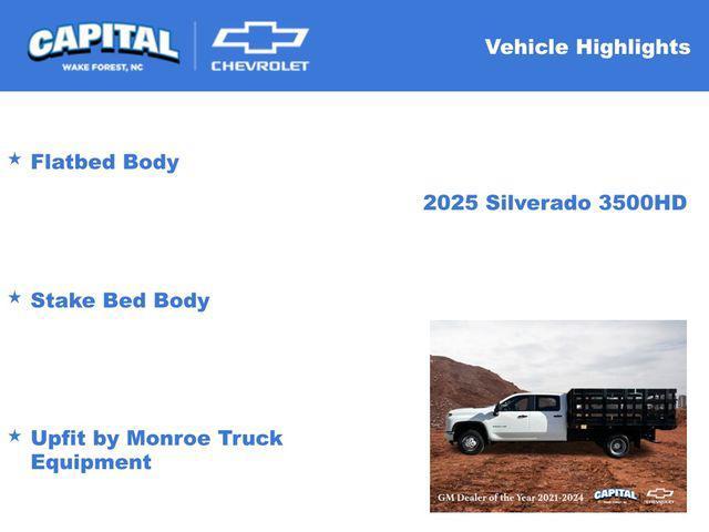 new 2025 Chevrolet Silverado 3500 car, priced at $63,263