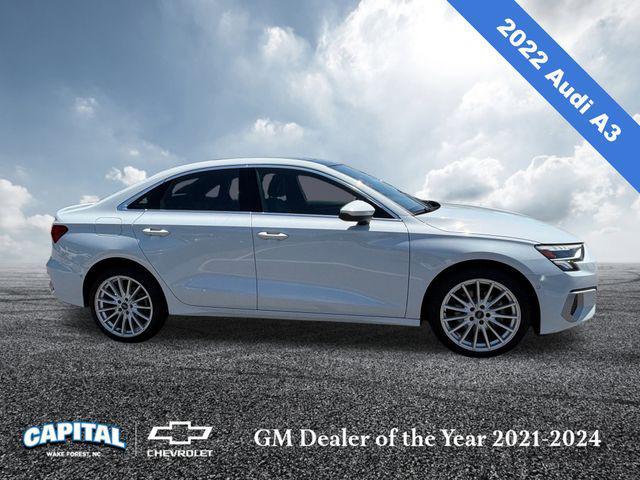used 2022 Audi A3 car, priced at $30,300