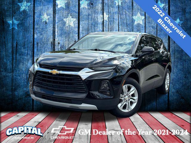 used 2022 Chevrolet Blazer car, priced at $23,600