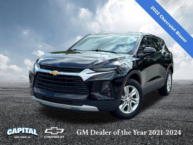 used 2022 Chevrolet Blazer car, priced at $23,600
