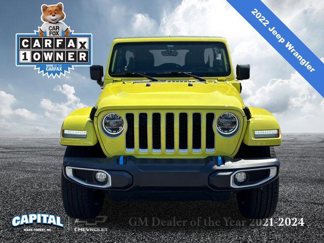 used 2022 Jeep Wrangler Unlimited 4xe car, priced at $35,000