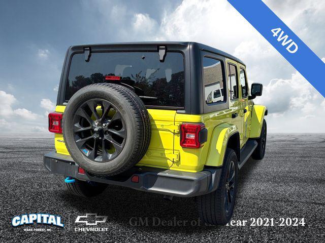 used 2022 Jeep Wrangler Unlimited 4xe car, priced at $35,000