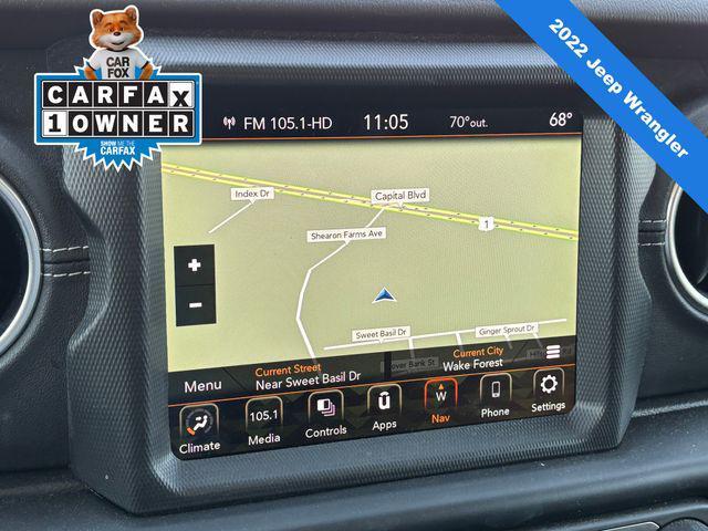 used 2022 Jeep Wrangler Unlimited 4xe car, priced at $35,000