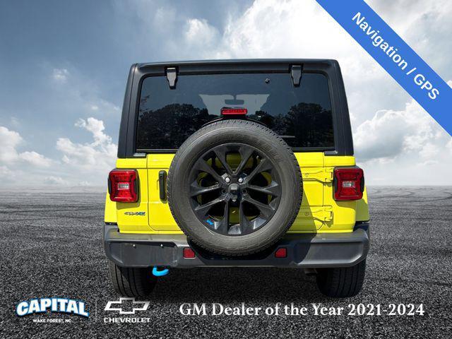 used 2022 Jeep Wrangler Unlimited 4xe car, priced at $35,000