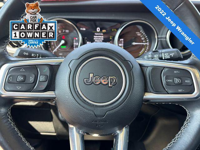 used 2022 Jeep Wrangler Unlimited 4xe car, priced at $35,000