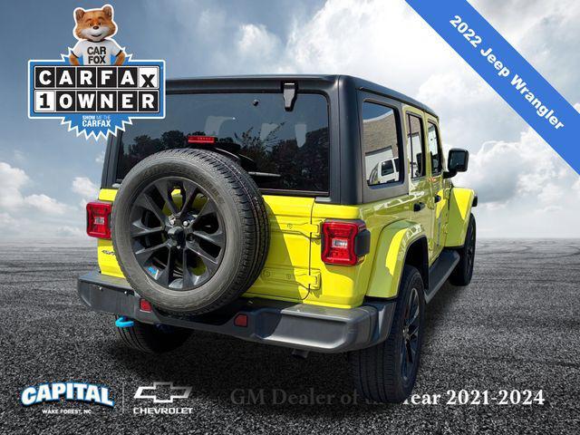 used 2022 Jeep Wrangler Unlimited 4xe car, priced at $35,000