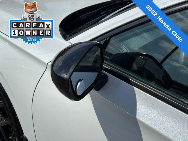 used 2022 Honda Civic car, priced at $22,700
