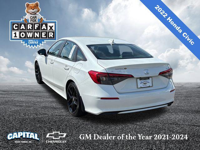 used 2022 Honda Civic car, priced at $22,700