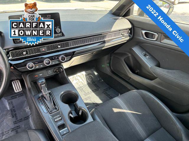 used 2022 Honda Civic car, priced at $22,700