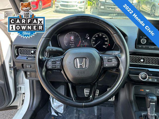 used 2022 Honda Civic car, priced at $22,700