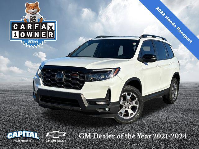 used 2022 Honda Passport car, priced at $35,500