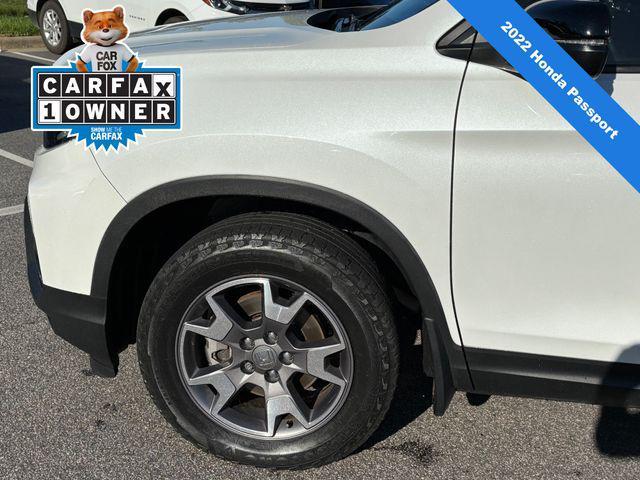 used 2022 Honda Passport car, priced at $35,500