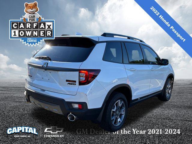 used 2022 Honda Passport car, priced at $35,500