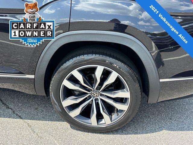 used 2021 Volkswagen Atlas car, priced at $31,500