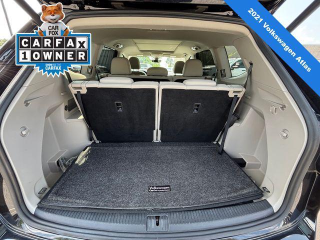 used 2021 Volkswagen Atlas car, priced at $31,500