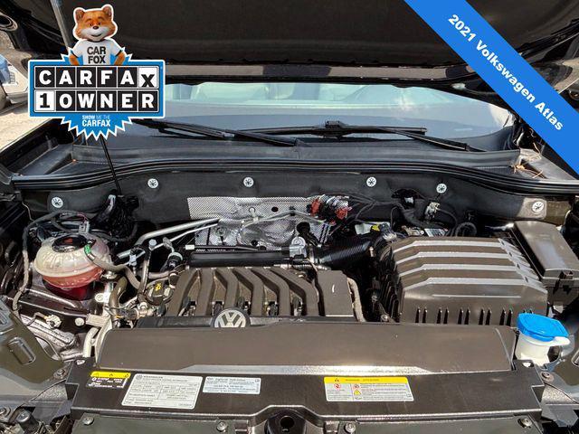 used 2021 Volkswagen Atlas car, priced at $31,500