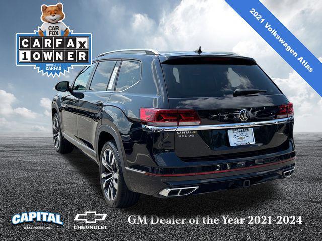 used 2021 Volkswagen Atlas car, priced at $31,500