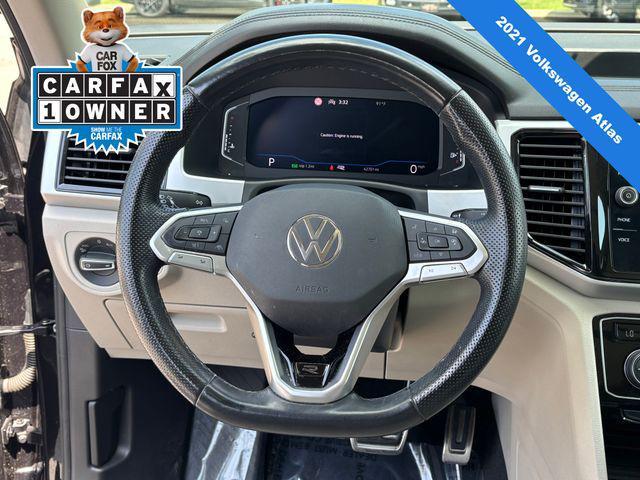 used 2021 Volkswagen Atlas car, priced at $31,500