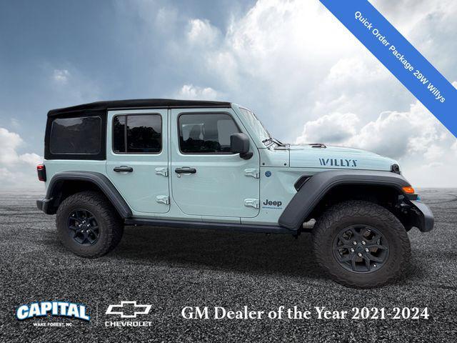 used 2024 Jeep Wrangler 4xe car, priced at $36,500
